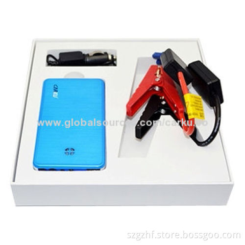 Auto Jump Starter, 6,000mAh, Sized 139*75*15mmNew